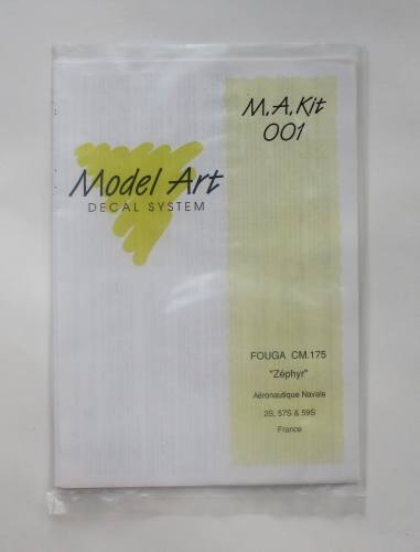 MODEL ART 1/72 3092. 001 FOUGA CM.175 ZEPHYR