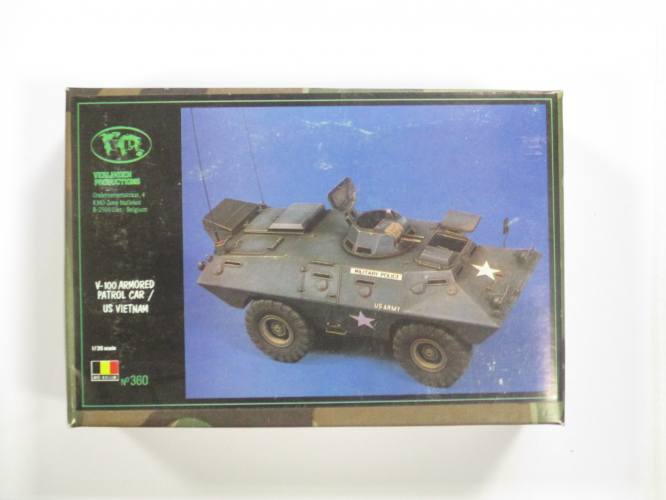 VERLINDEN PRODUCTIONS 1/35 0360 V-100 ARMORED PATROL CAR / US VIETNAM
