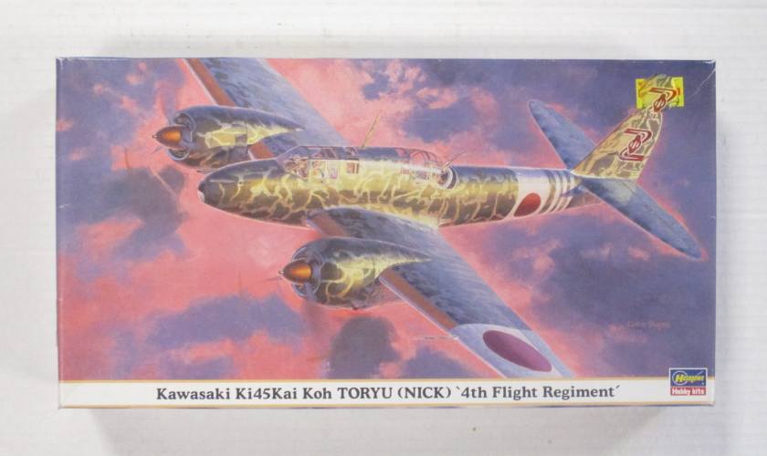 HASEGAWA 1/48 09836 KAWASAKI KI45KAI KOH TORYU NICK 4TH FLIGHT REGIMENT