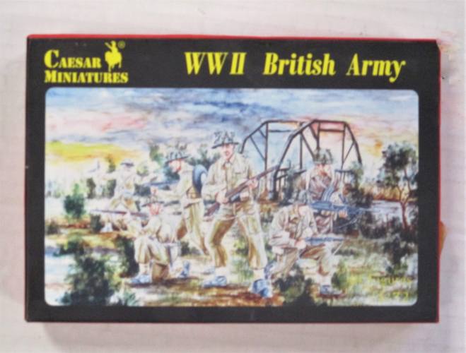 CAESAR MINATURES 1/72 055 WWII BRITISH ARMY