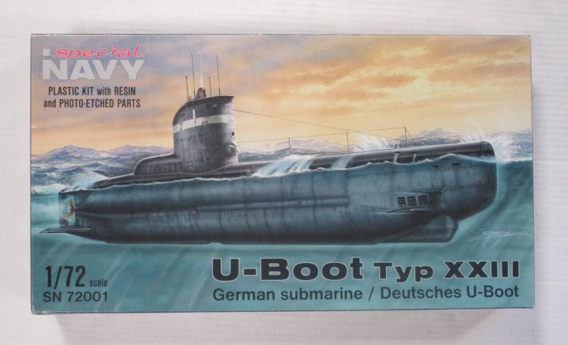 SPECIAL NAVY 1/72 72001 U-BOOT TYP XXIII
