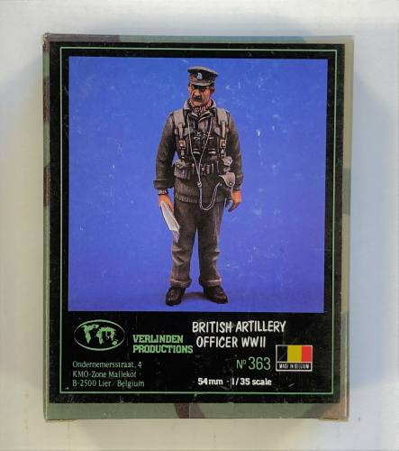 VERLINDEN PRODUCTIONS 1/35 363 BRITISH ARTILLERY OFFICER WWII