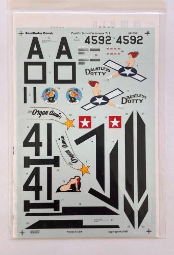 AEROMASTER 1/48 763. 48259 PACIFIC SUPERFORTRESSES PT I