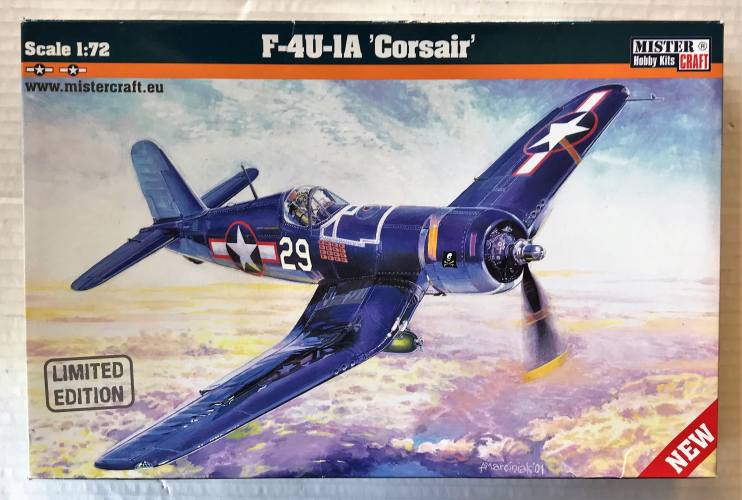 MISTERCRAFT 1/72 D-205 CHANCE VOUGHT F-4U-1A CORSAIR
