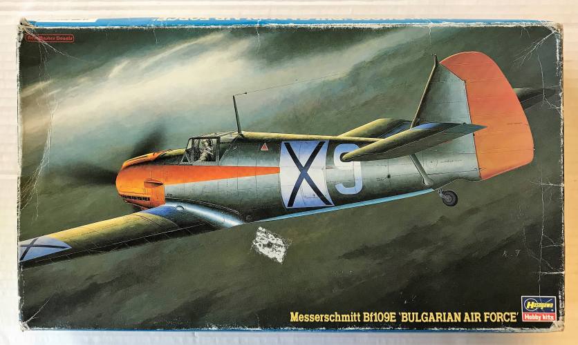 HASEGAWA 1/48 JT123 MESSERSCHMITT BF109E BULGARIAN AIR FORCE