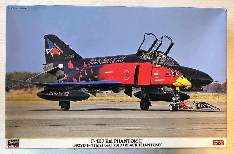 HASEGAWA 1/48 07476 F-4EJ KAI PHANTOM II 302SQ F-4 FINAL YEAR 2019 