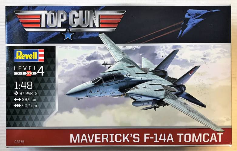 REVELL 1/48 03865 TOP GUN MAVERICK S F-14A TOMCAT