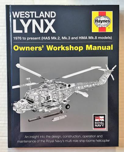 CHEAP BOOKS  ZB3485 HAYNES WESTLAND LYNX WORKSHOP MANUAL
