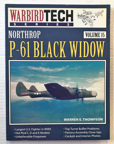 CHEAP BOOKS  ZB3529 WARBIRD TECH NORTHROP P-61 BLACK WIDOW