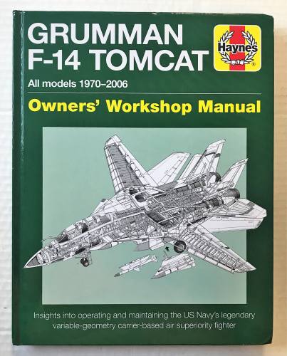 CHEAP BOOKS  ZB3520 HAYNES GRUMMAN F-14 TOMCAT 1970-2006 OWNERS WORKSHOP MANUAL