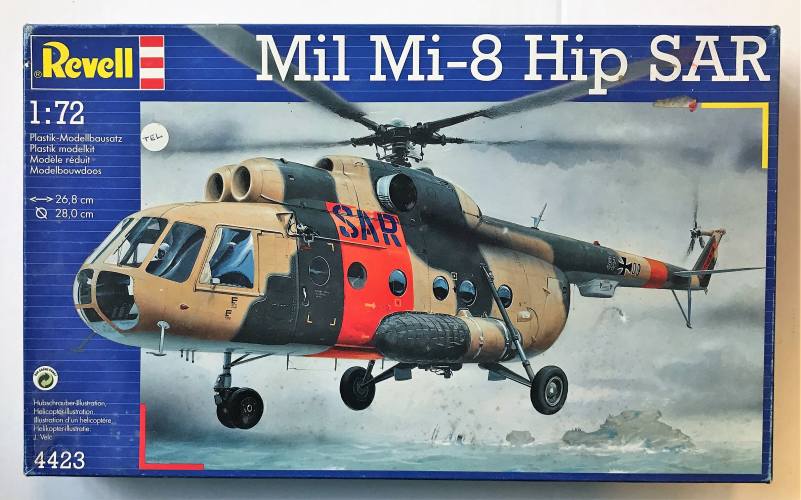 REVELL 1/72 4423 MIL MI-8 HIP SAR