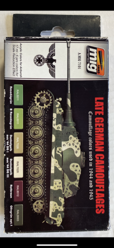 AMMO BY MIG JIMENEZ  7101 late german camouflages
