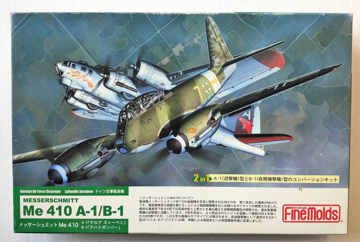 FINEMOLDS 1/72 FL4 MESSERSCHMITT ME410 A-1/B-1
