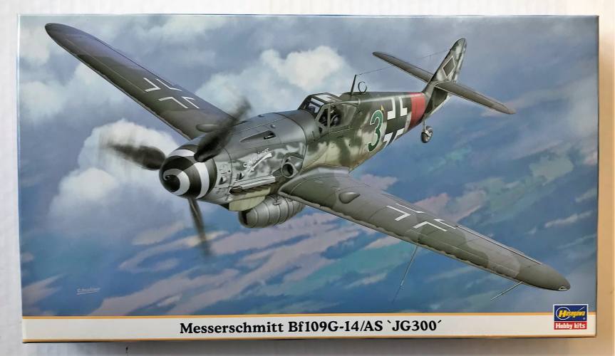 HASEGAWA 1/48 09865 MESSERSCHMITT BF 109G-14/AS JG300