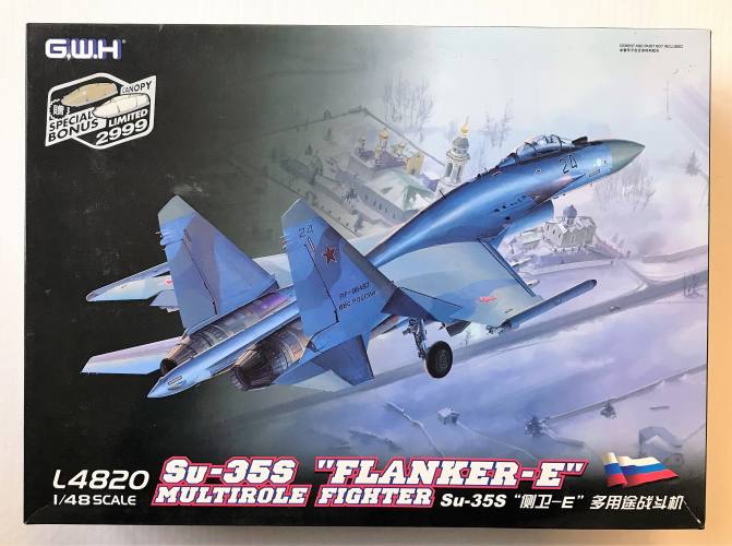 GREATWALL HOBBY 1/48 L4820 SU-35S FLANKER E