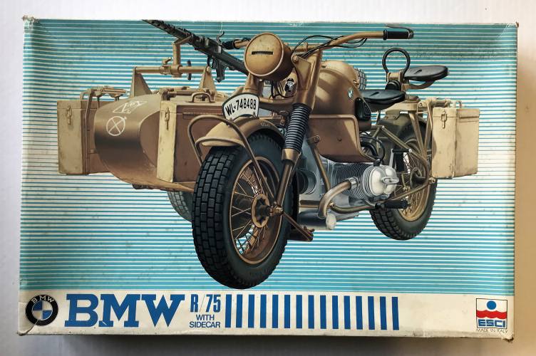 ESCI 1/9 7001 BMW R/75 WITH SIDECAR
