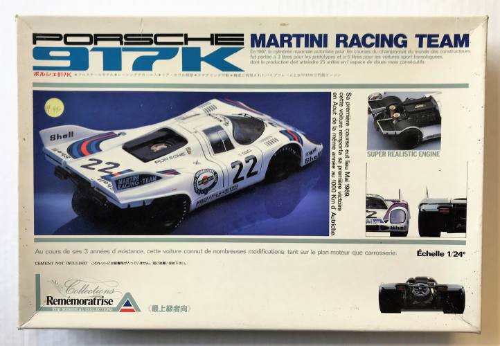 UNION 1/24 MC15 PORSCHE 917K MARTINI RACING TEAM