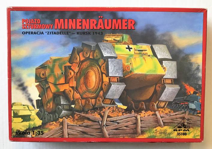 RPM 1/35 35100 MINENRAUMER ATTACK VEHICLE