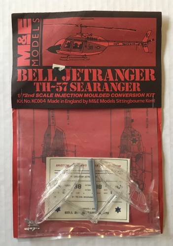 M E MODELS 1/72 KC004 BELL JET RANGER TH-57 SEA RANGER CONVERSION KIT