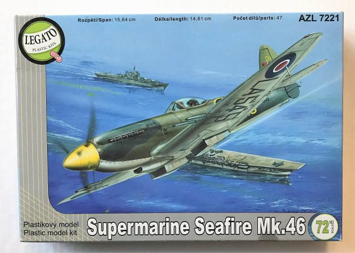 LEGATO 1/72 7221 SUPERMARINE SPITFIRE MK.46 