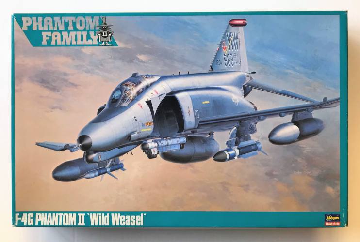 HASEGAWA 1/48 P4 F-4G PHANTOM II WILD WEASEL