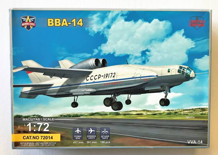 MODELSVIT 1/72 72014 BARTINI BERIEV BBA-14