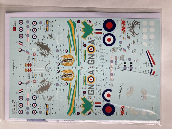 XTRADECAL 1/72 3304. 72230 RAF AND RN UPDATE 2014-15 PT.1