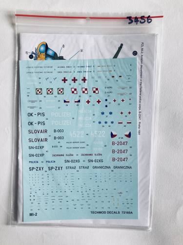 TECHMOD 1/72 3456. 72160 MI-2