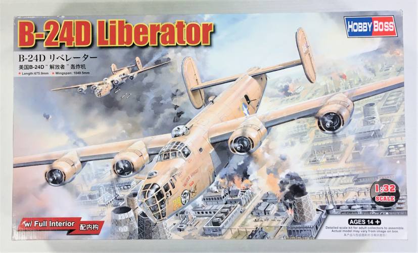 HOBBYBOSS 1/32 83212 B-24D LIBERATOR  UK SALE ONLY 