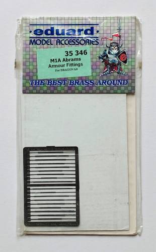 EDUARD 1/35 35346 M1A ABRAMS ARMOUR FITTINGS PHOTO ETCH FOR DRAGON