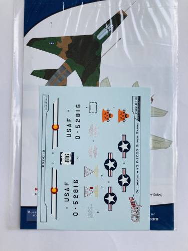 CAMDECALS 1/32 3405. 32-018 F-100D SUPER SABRE