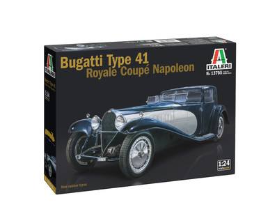 ITALERI  1/24 13705 BUGATTI TYPE41 ROYALE COUPE NAPOLEON