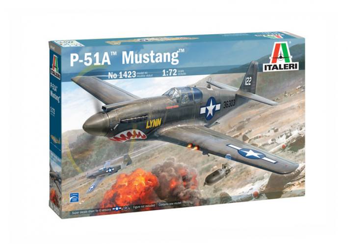 ITALERI 1/72 1423 P-51A MUSTANG 