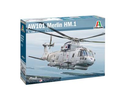 ITALERI  1/72 1486 AW101 MERLIN HM.1