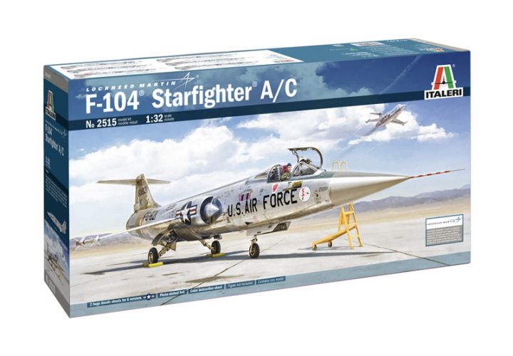 ITALERI 1/32 2515 F-104 STARFIGHTER A/C  UK SALE ONLY 