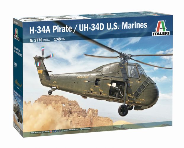 ITALERI 1/48 2776 H-34A PIRATE UH-34D US MARINES