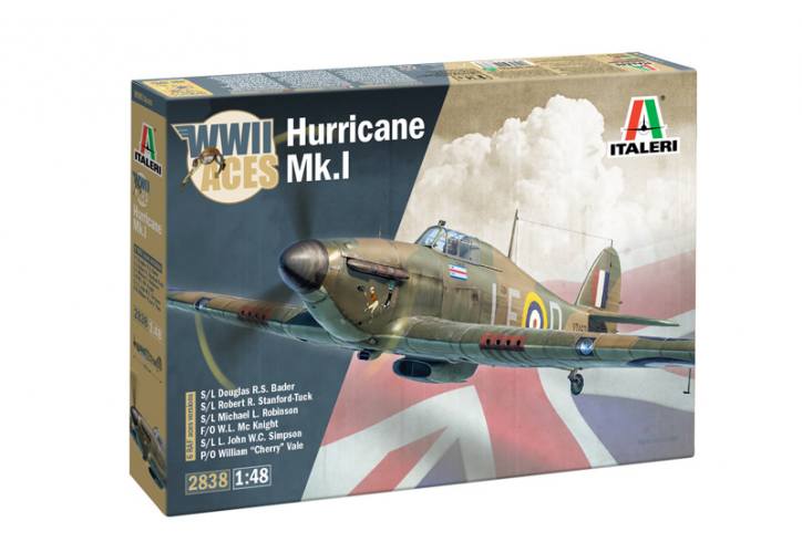 ITALERI  1/48 2838 WWII ACES HURRICANE MK.I