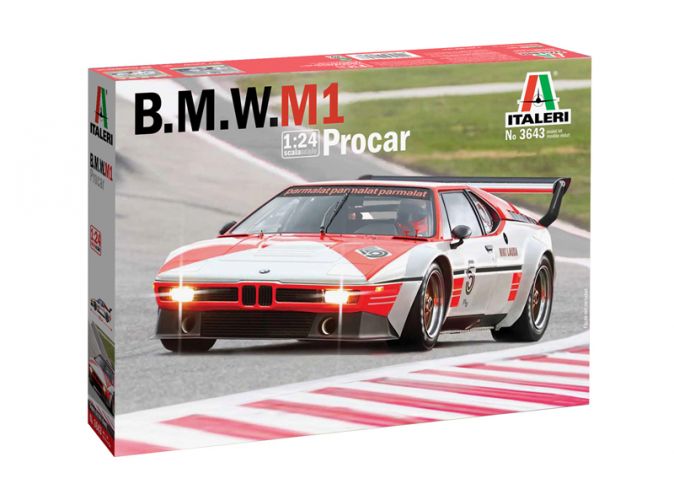 ITALERI 1/24 3643 B.M.W. M1 PROCAR