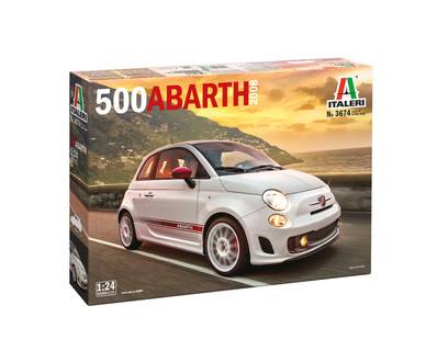 ITALERI  1/24 3674 FIAT 500 ABARTH 2008