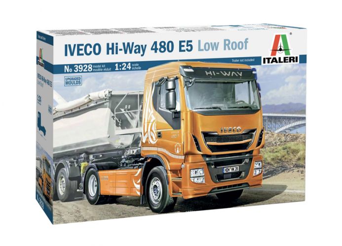 ITALERI 1/24 3928 IVECO HI-WAY 480 E5 LOW ROOF