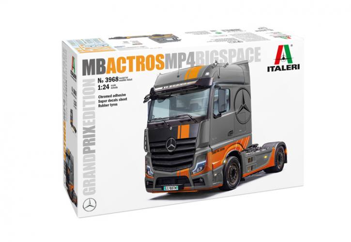 ITALERI  1/24 3968 MB ACTROS MP4 BIGSPACE
