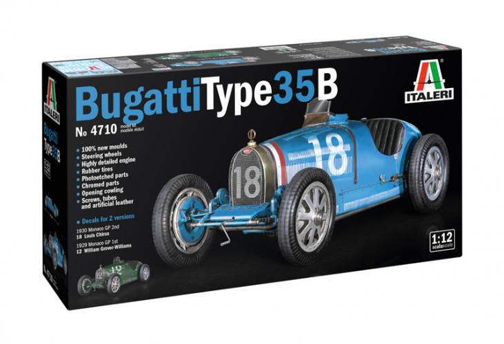 ITALERI 1/12 4710 BUGATTI TYPE 35B  UK SALE ONLY 