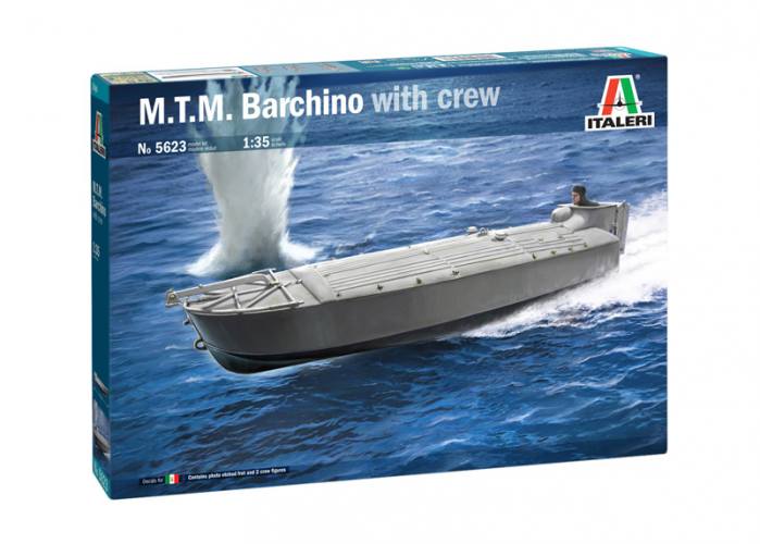 ITALERI 1/35 5623 M.T.M. BARCHINO WITH CREW