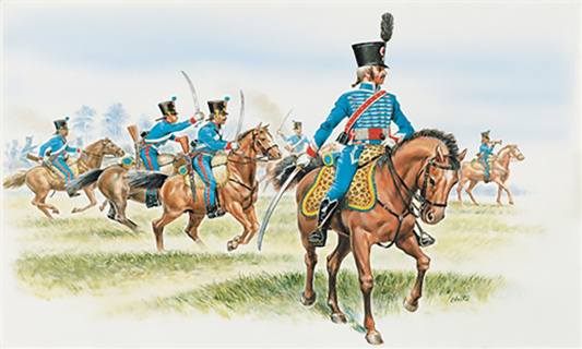 ITALERI  1/72 6008 NAPOLEONIC FRENCH HUSSARS