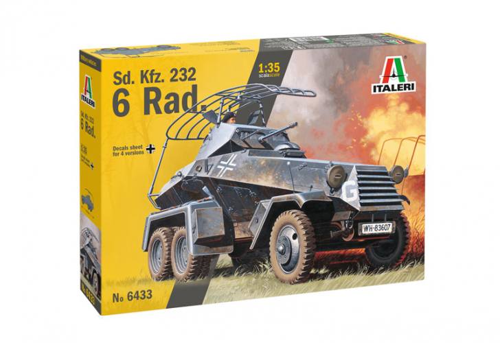 ITALERI 1/35 6433 Sd.Kfz 232 6 RAD