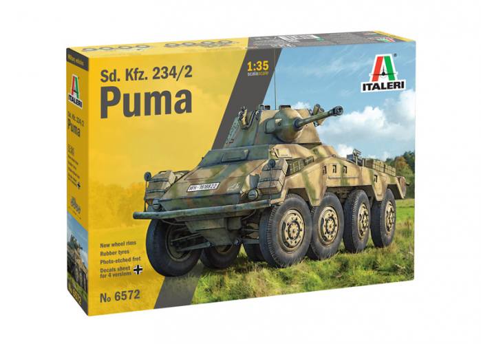 ITALERI 1/35 6572 SD.Kfz.234/2 PUMA