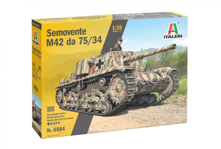 ITALERI 1/35 6584 SEMOVANTE M42 DA 75/34 
