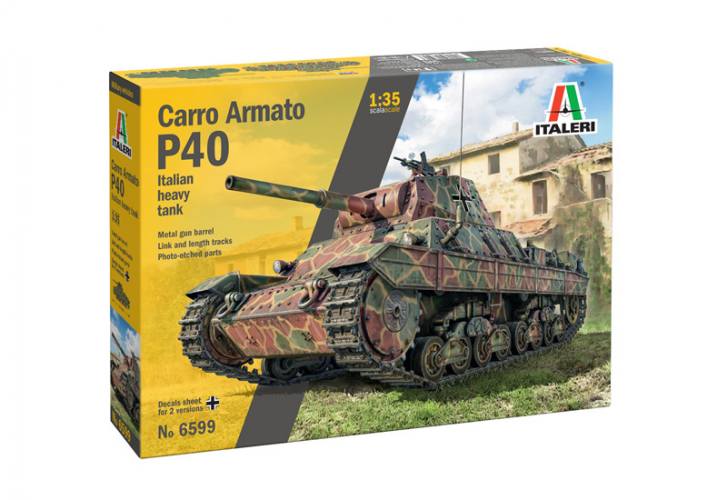 ITALERI  1/35 6599 CARRO ARMATO P40