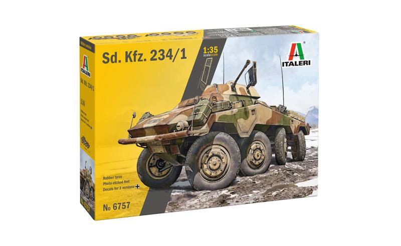 ITALERI  1/35 6757 SD.KFZ.234/1 ARMOURED CAR
