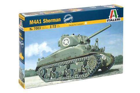 ITALERI  1/72 7003 M4 SHERMAN